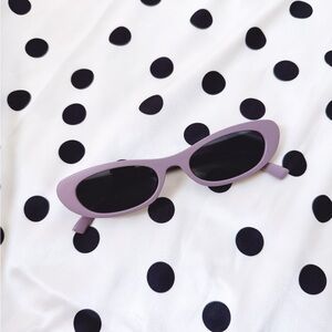 Vintage Style Oval Cat Eye Sunglasses